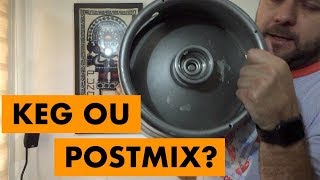 Keg barril ou postmix Comparativo Qual é melhor quais diferenças e qual vale a pena [upl. by Anaehs524]