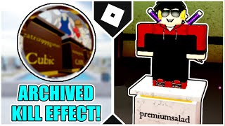 How to get ARCHIVED KILL EFFECT  quotANNUAL ADVANCEMENTquot BADGE in BEAR and THE BEAR MUSEUM ROBLOX [upl. by Syl20]