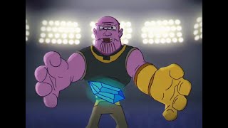 Thanos Beatbox Rude Buster Mashup Animation [upl. by Aliet602]