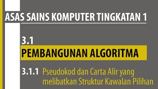 ASK Tingkatan 1 Bab 412  Atur Cara yang Melibatkan Struktur Kawalan Pelbagai Pilihan [upl. by Ul]