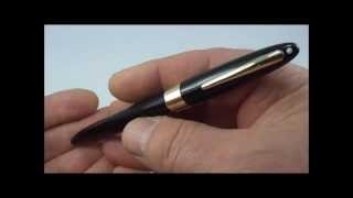 Sheaffer Snorkel Fountain Pen Review [upl. by Oramug508]