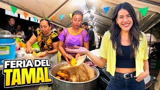 FERIA del TAMAL 🫔 ¡Un Festín De SABORES MEXICANOS 4K [upl. by Quenby]