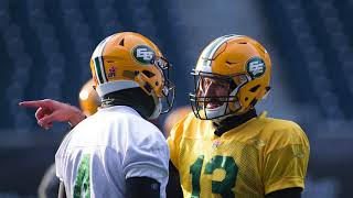 Mike Reilly talks offfield relationships [upl. by Anitnemelc]