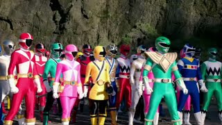 Power Rangers Super Megaforce The Legendary Battle extended Legend war fan edit [upl. by Niwrad]