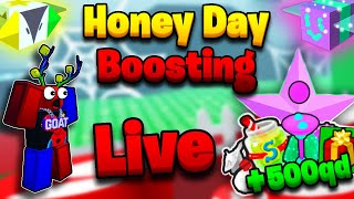 Bee Swarm Simulator Stream HONEYDAY MARATHON PART 3 [upl. by Ahsikyw]