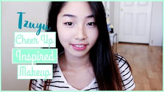 Twice quotCheer Upquot Tzuyu Inspired Makeup Tutorial  Kathryn [upl. by Imorej363]