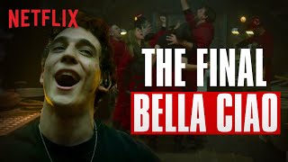 Bella Ciao One Last Time  Money Heist Part 5 Vol 2  Netflix India [upl. by Tobin]