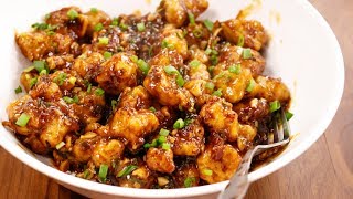 Gobi Manchurian  Easy amp Crispy Restaurant Style Recipe  CookingShooking [upl. by Adnil595]