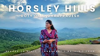 🌿Horsley hills Ooty of Andhrapradesh❄️ Travel vlog  Doctor Bhanu [upl. by Halbert]