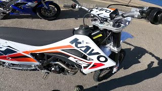 Kayo K5 Enduro Ataki Crosser 300 revving [upl. by Fisken865]