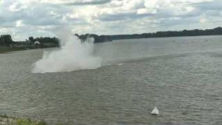 Thunder on the Ohio Hydroplane crash Aug 23 2009 [upl. by Ahsil]