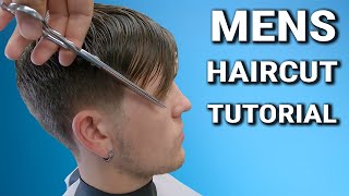 Mens Haircut Tutorial  Step By Step Barber Lesson  Plus BONUS Razor Texture Lesson [upl. by Infeld238]