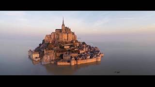 Mont St Michel has become an island by Jeremie Eloy  Drone Film Festival ANZ 16 [upl. by Annawot851]