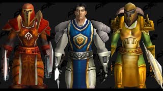 WoW Top 10 AMAZING Plate Vanilla WoW Transmog Sets [upl. by Ardrey970]