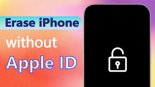 How To Factory Reset iPhone Without Apple ID Password 2024  iOS 18 [upl. by Yentrok]