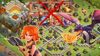 ATAQUE DE TH 11 SIN SUPER TROPAS PARA GUERRA DE CLANES CLASH OF CLANS [upl. by Katine]