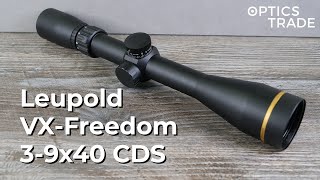 Leupold VXFreedom 39x40 CDS Rifle Scope Review  Optics Trade Review [upl. by Everest]