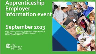 Apprenticeship Employer Information Event 190923 [upl. by Sachi]