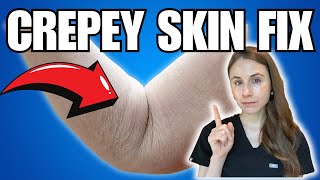 Fix Your Crepey Skin With These Easy Tips [upl. by Airt373]