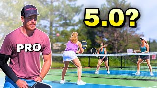 Pickleball Pros Guess The Ratings of Amateurs [upl. by Kristopher]