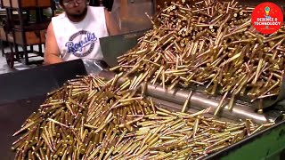 How Bullets Are Made Modern Ammunition Manufacturing ProcessInside Bullets Factory Ammo Plant [upl. by Jacoby]