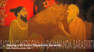 Swami Dayananda Sarasvati  Satsang [upl. by Rodnas]