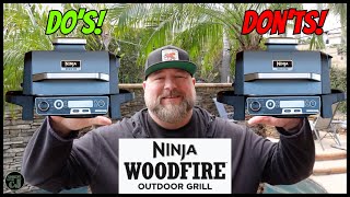 Ninja Woodfire Grill Top 5 Dos and Donts [upl. by Nwahsan]