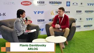 Expo Logistik 2024  Entrevista a Flavio Davidovsky de ARLOG [upl. by Oirramaj]