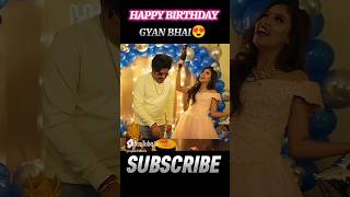 GYAN BHAI 😍 HAPPY BIRTHDAY 🎂 shorts freefire gyangaming [upl. by Chapa]