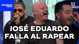 Facundo y rapero agarran de bajada a José Eduardo Derbez y así reacciona  Miembros al Aire [upl. by Normandy]