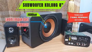 Subwoofer 8 inch Termurah Gimana Suaranya [upl. by Arym]