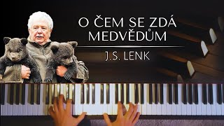 Jaroslav Samson Lenk  O čem se zdá medvědům hudba k večerníčku  noty pro piano [upl. by Sarette973]