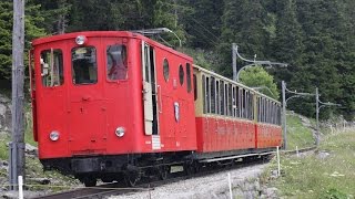 JBSPB Jungfraubahnen  Schynige Platte Bahn Locomotives He 22 1120  6163 [upl. by Epilif]