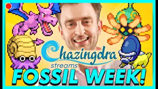 LIVE Chazingdra Streams FOSSIL WEEK Shiny Hunting [upl. by Ziagos363]