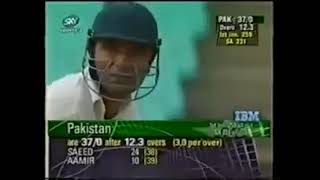 Saeed anwar best batting in test match against South africa Classic Saeed anwar [upl. by Asp]