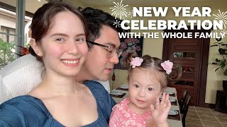 NEW YEAR CELEBRATION WITH THE WHOLE FAMILY  Jessy Mendiola [upl. by Madigan855]