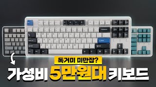 5만원 대 가성비 키보드 독거미를 잡을 수 있을까 [upl. by Jc]