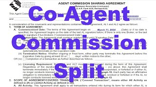 Agent Commission Sharing Agreement  CAR form ACS  Commission Split for CoBrokers and CoAgents [upl. by Lemon344]