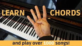 Learn 4 Easy Chords to Quickly Play Thousands of Songs [upl. by Lee]