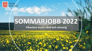 Sommarjobb 2022  Funktionsstöd [upl. by Illac879]