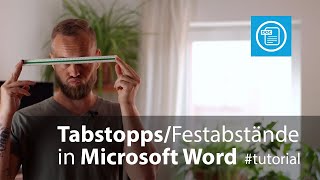 Tabstopps amp Festabstände So funktioniert die Arbeit mit dem Lineal in Microsoft Word [upl. by Natasha]