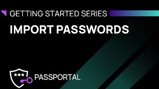 Import Passwords [upl. by Edana206]