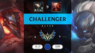 Challenger Match Super Skarner vs Super Gragas  EUW server Patch 1421 [upl. by Adnilahs]