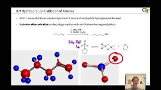 Hydroborationoxidation of Alkenes [upl. by Rambow]