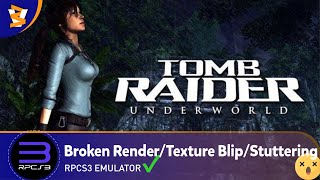 RPCS3 v003016000  Tomb Raider Underworld PlayableVulkan [upl. by Arette]