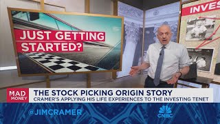 When you start investing go small says Jim Cramer [upl. by Oeramed94]