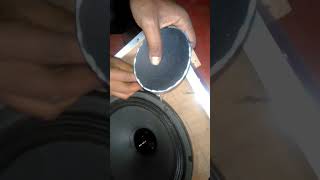 How to fix dent speaker cone  Speaker Dust Cover repair speaker [upl. by Malek]