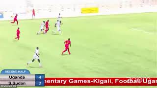 EAC InterParliamentary Games Football  S Sudan vs Uganda [upl. by Lynne828]