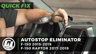 F150 Install Auto start stop Eliminator [upl. by Anialahs184]