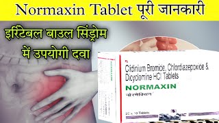 Normaxin Tablet  Clidinium bromide chlordiazepoxide and dicyclomine hcl tablet  Uses  Dose [upl. by Schreiber900]